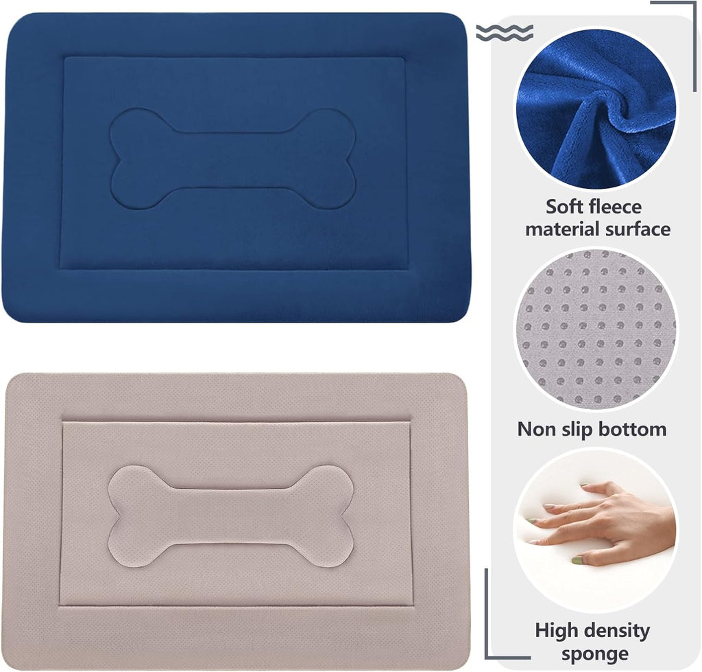 Joicyco Dog Bed Large Crate Mat 42 in Non-Slip Washable Soft Mattress Kennel Pads