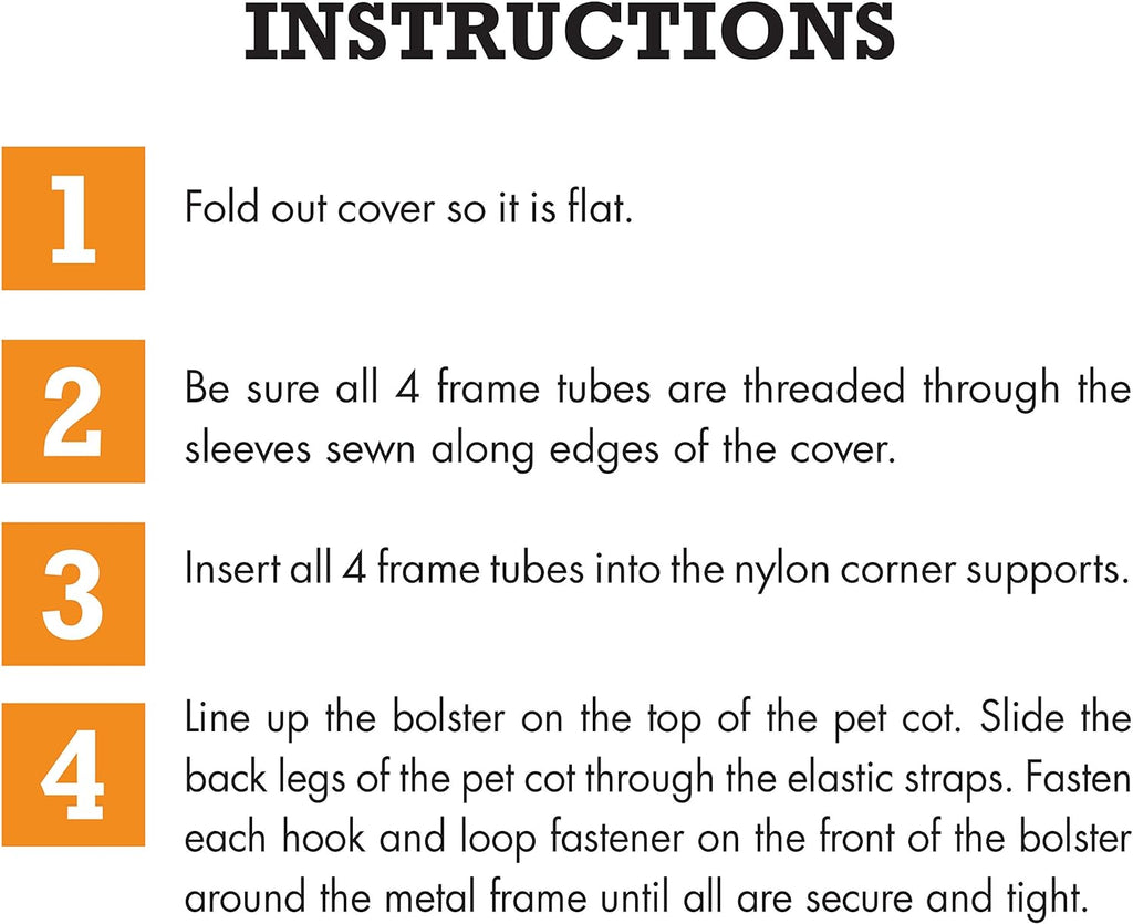 K&H Pet Products Original Bolster Pet Cot Outdoor Elevated Dog Bed with Removable Bolsters - Chocolate/Black Mesh, Large 30 X 42 X 7 Inches
